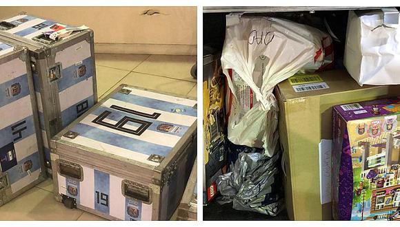 Confiscan equipaje de la selección argentina tras gira por Estados Unidos (FOTOS)