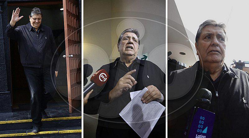 Así fue la reaparición de Alan García tras rechazo de asilo político de Uruguay (FOTOS)