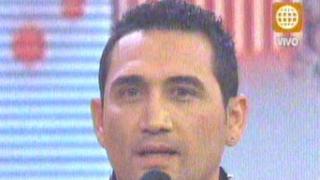 Víctor Hugo Dávila reapareció en El Gran Show y pide disculpas a su esposa [VIDEO]