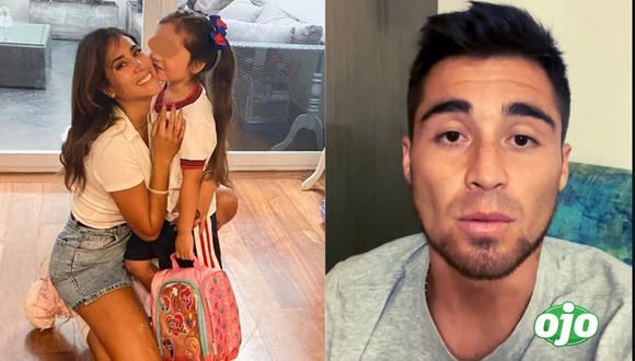 Melissa Paredes y Rodrigo Cuba se reencuentran para llevar a su hija al colegio | FOTO: Instagram