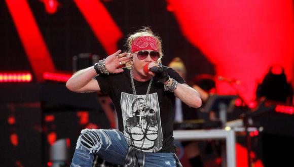 Guns N' Roses se presenta esta noche en el el Estadio de San Marcos como parte de su gira “South American Tour 2022″. (Foto: AFP)