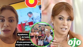 Gisela responde por críticas de Magaly a Ethel y sus donaciones: “Son una inspiración” | VIDEO