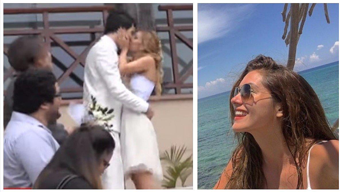 ​Martín Terrone se casó en tiempo récord y su ex Darlene Rosas envió 'mensajito'