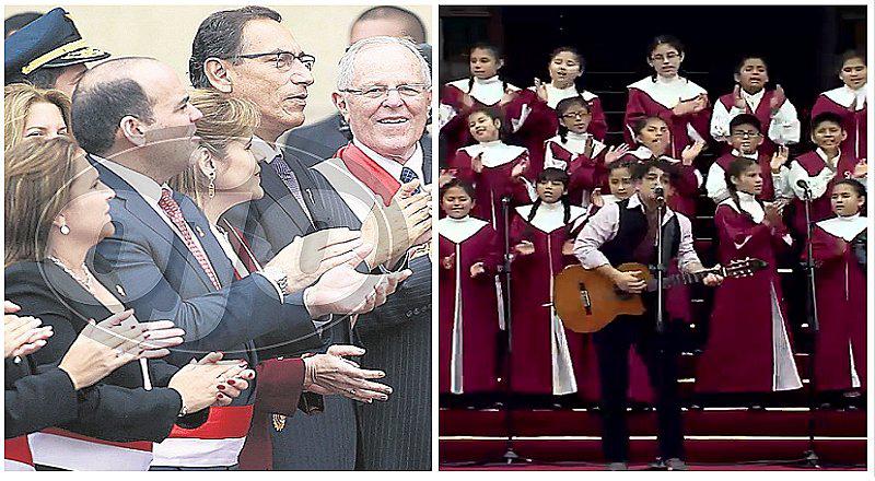 Fiestas Patrias: PPK y ministros se movieron a ritmo de “Una sola fuerza” (VIDEO)