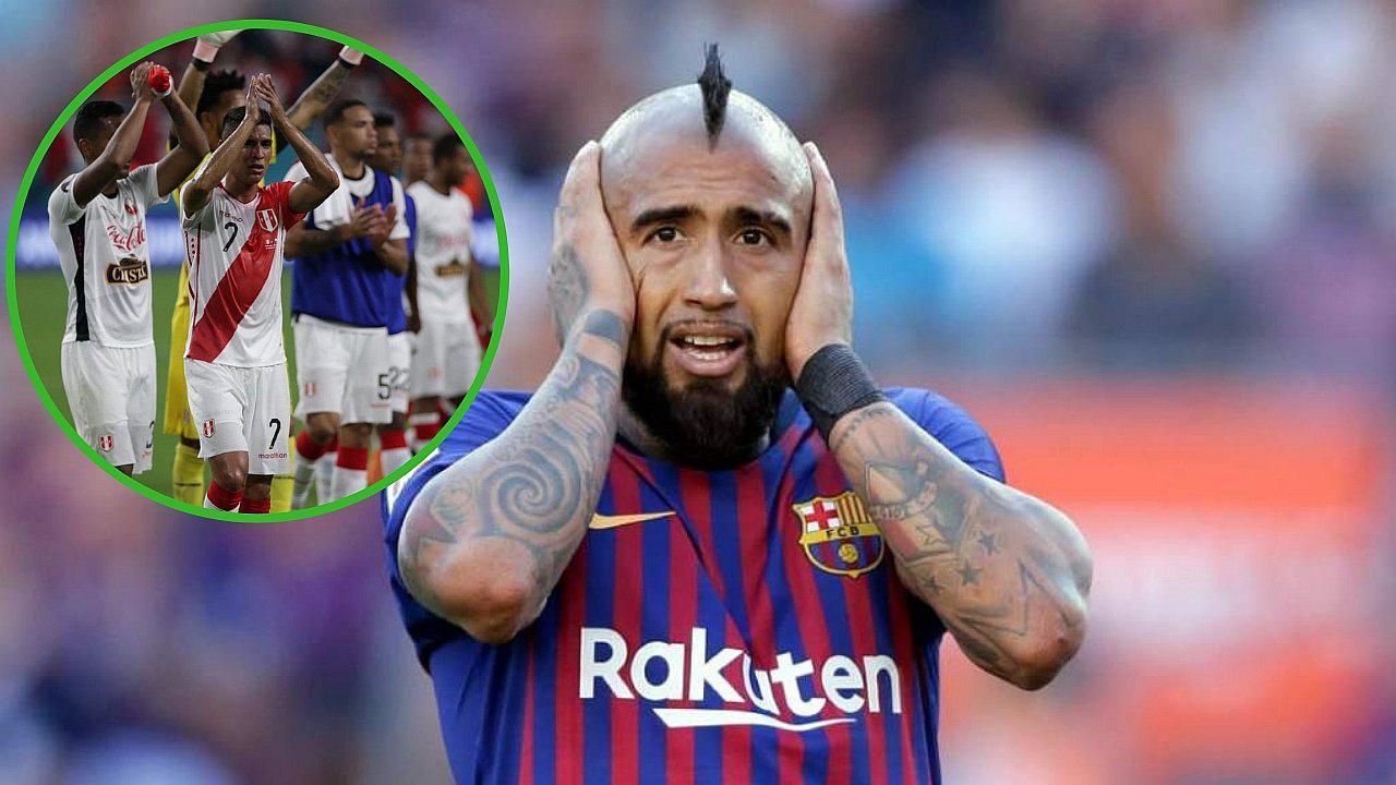 Arturo Vidal afirma que no duele goleada peruana porque "es un amistoso" (VIDEO)