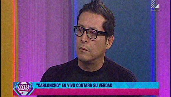 ​Carloncho rompe su silencio tras agredir a bailarín de Rosángela Espinoza   