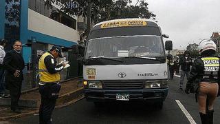 Suspenden a ‘Chosicano’ por no respetar pasaje para escolares y universitarios