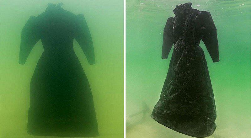 Facebook: Mira cómo se vuelve un vestido dejado en el Mar Muerto por 2 años [FOTOS]