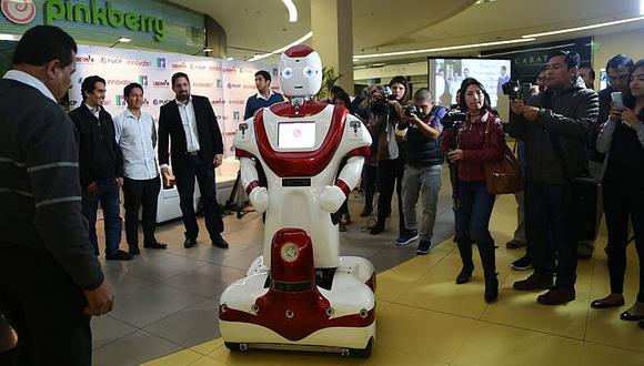 San Borja: RobotMan, será el terror de los ladrones en centro comercial [VIDEO] 
