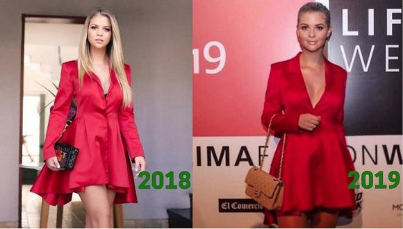 LIF Week 2019: Brunella Horna decide ir con el mismo outfit que vistió el año pasado (FOTOS)