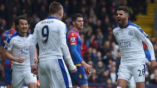 Leicester derrota al Crystal Palace y sigue rumbo al título en la Premier