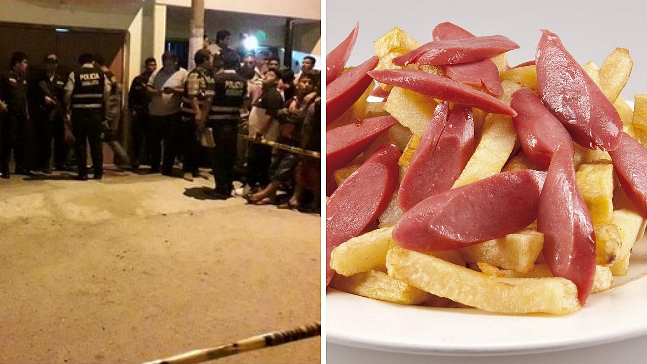 Jóvenes enamorados son asesinados cuando comían salchipapa