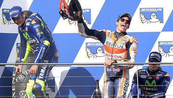 ​MotoGP: Márquez gana en carrera de locura y mundial está muy cerca (VIDEO)