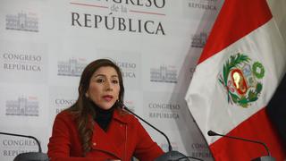 Lady Camones pide que se garantice la seguridad del Congreso tras declaraciones de Aníbal Torres