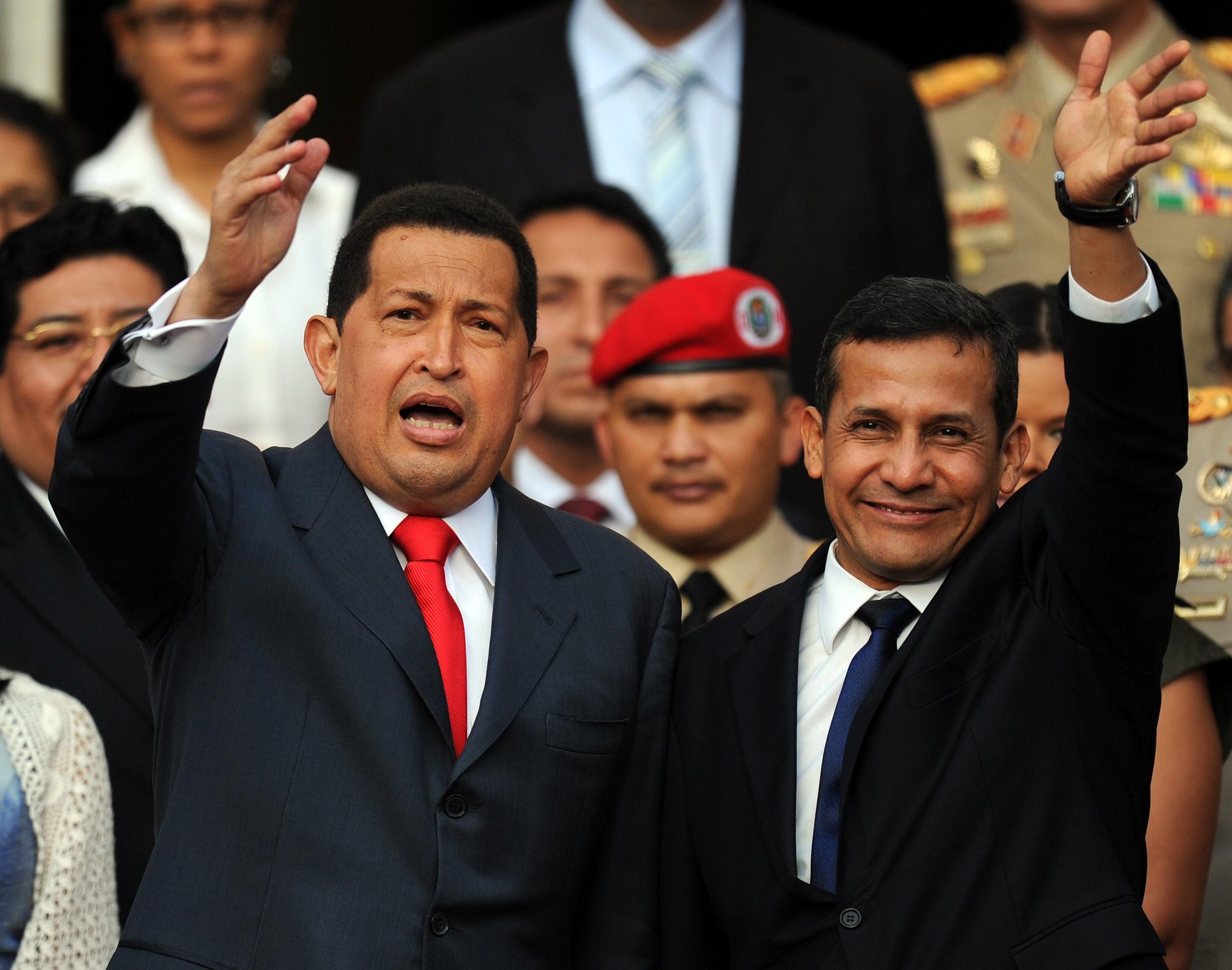 Según la tesis del Ministerio Público, Humala habría recibido dinero del gobierno de Venezuela durante el régimen de Hugo Chávez para su campaña presidencial del 2006. (Foto: AFP)