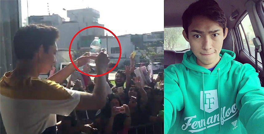 YouTube: Fernanfloo hizo el reto de la botella en Perú ¿lo logró? (VIDEO)
