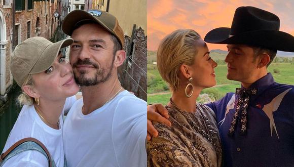 Katy Perry dedica amoroso saludo a Orlando Bloom por su cumpleaños. (Foto: Composición/Instagram)