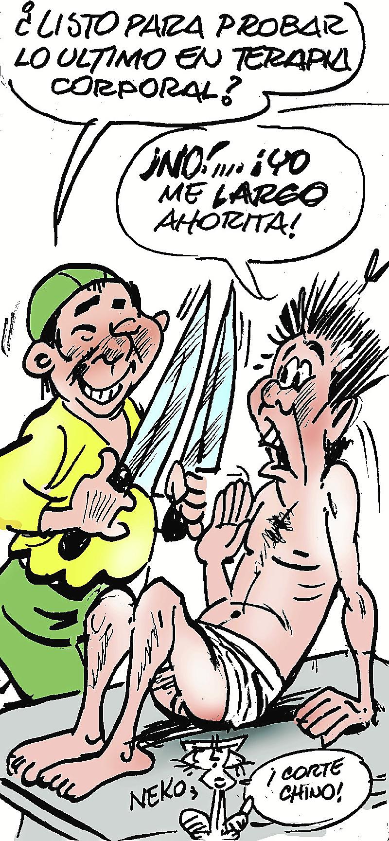 Masajes con cuchillos hacen furor en China