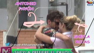 Antonio Pavón y Sheyla Rojas fueron ampayados besándose 