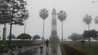 Lima registró hoy 10.4 °C, la temperatura más baja en lo que va del año y que no se presentaba desde el 2006