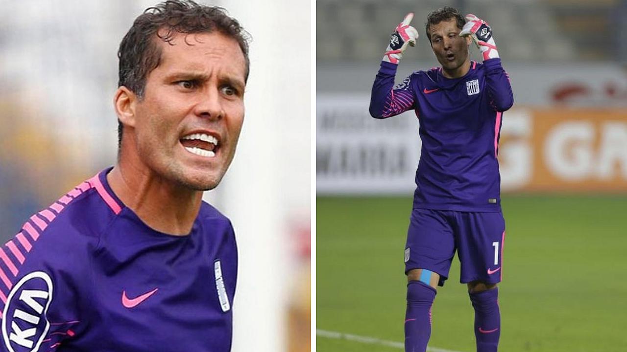 Leao Butrón se molesta con el árbitro y le dice de todo 