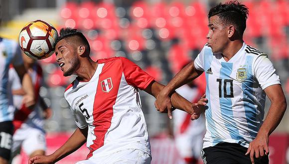 Selección peruana sub-20 pierde 1-0 contra Argentina y las esperanzas para ir al mundial 