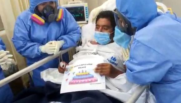 Tacna:  Carbajal Condori continuará su tratamiento en su domicilio hasta su total recuperación.