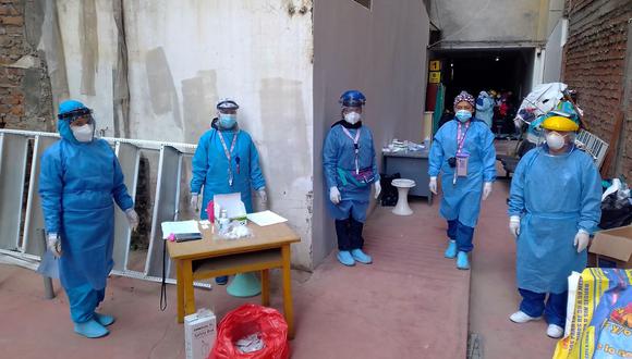Junín: 15 trabajadores de salud dan positivo al COVID-19 en Huancayo (Foto difusión).