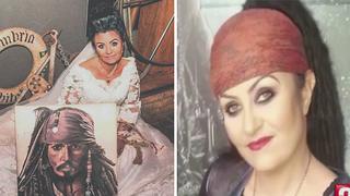 Mujer que se casó con el "fantasma" de un pirata, ahora anuncia su divorcio (VIDEO)
