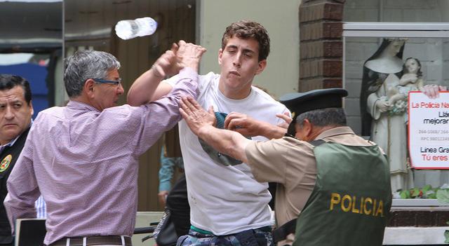 Gonzalo León Delgado: Todo sobre caso del borracho que agredió a dos policías [FOTOS]