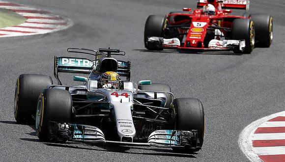 Fórmula 1: Hamilton vence a Vettel en el Gran Premio de España 