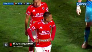Cienciano vs. Alianza Lima: Quintana salió expulsado tras agresión a Aldair Rodríguez