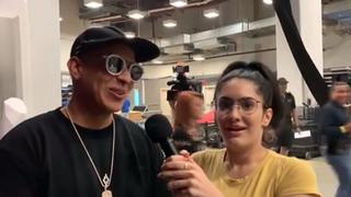 Periodista se pone nerviosa al entrevistar a Daddy Yankee (VIDEO)