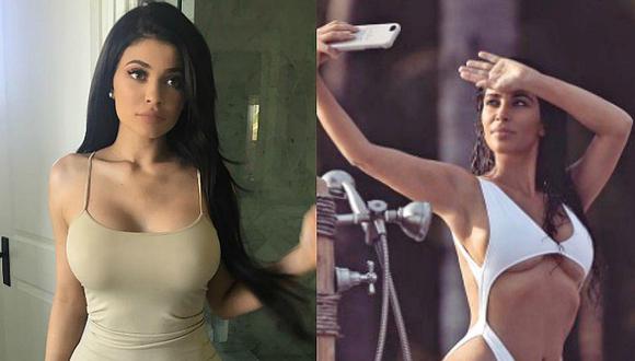 ¿Kylie Jenner quiere presumir el mismo cuerpo de Kim Kardashian? [FOTO]
