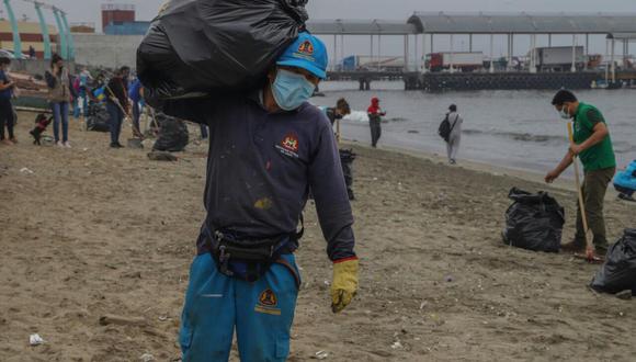 Las jornadas de limpieza se realizarán en toda la costanera comenzando por la playa La Caleta de Chimbote (Foto: MPS)