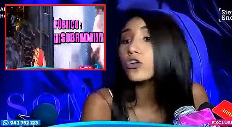 Hija de Melissa Klug que participa en Combate pide disculpas a la prensa