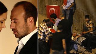  Las mil y una noches: Actor de telenovela preocupado por situación en Turquía