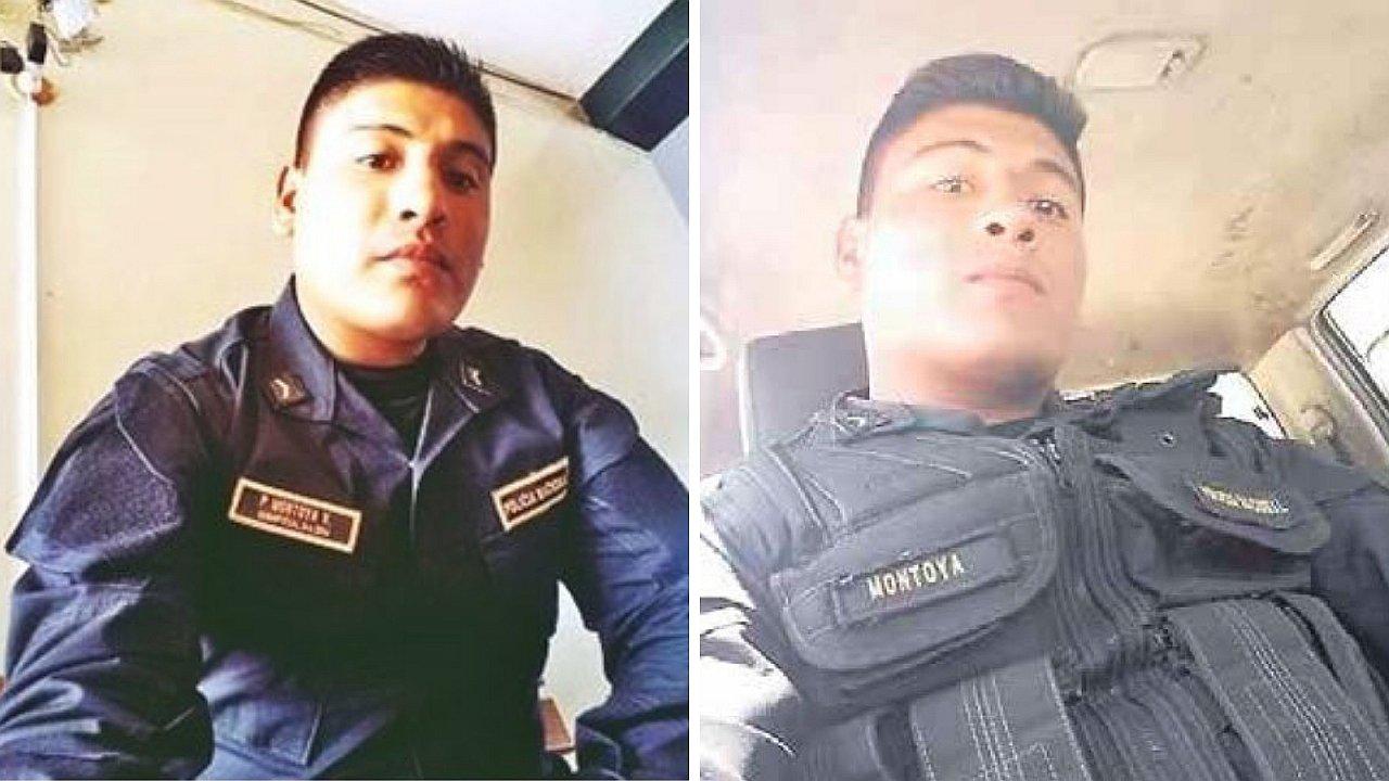 Policías detienen a su colega por robo a mano armada