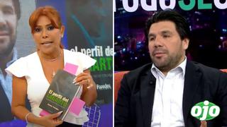 Magaly Medina corrige dato inexacto sobre su programa en el libro de Carlos Paredes, ‘El perfil del lagarto’ 