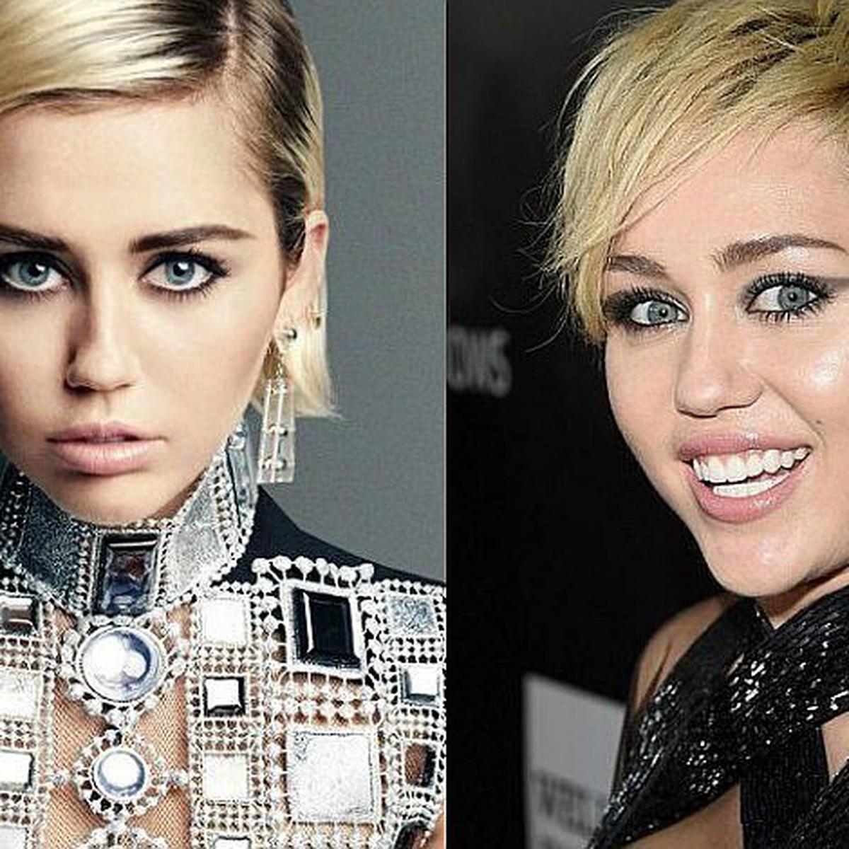 Una belleza! ¡Mira los estilos de maquillaje de Miley Cyrus! [FOTOS] |  MUJER | OJO