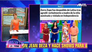 Magaly pide ahora que Latina expulse a Mónica Cabrejos y Janet Barboza | VIDEO