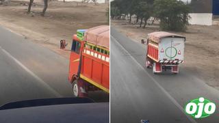 Pequeño camioncito en Lima Norte se vuelve viral en redes sociales