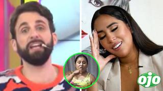 ‘Peluchín’ se burla de Melissa Paredes por hablar de ‘Don Gato’ sin fijarse en la sentencia de su mamá