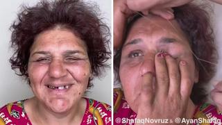 Mujer logra un cambio radical gracias a una maquilladora | VIDEO