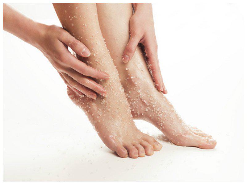 Tips caseros para exfoliar los pies 