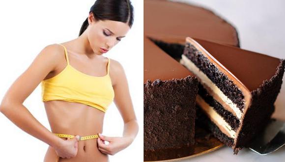 Desayunar torta de chocolate ayuda a bajar de peso