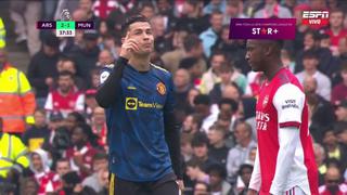 Emotivo: la celebración de Cristiano Ronaldo por marcar un gol en el Arsenal vs. Manchester United | VIDEO