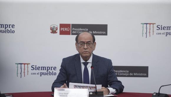 César Landa Arroyo, canciller del Perú, volverá a asistir al Congreso luego se responder ante la Comisión de Relaciones Exteriores. (archivo GEC)