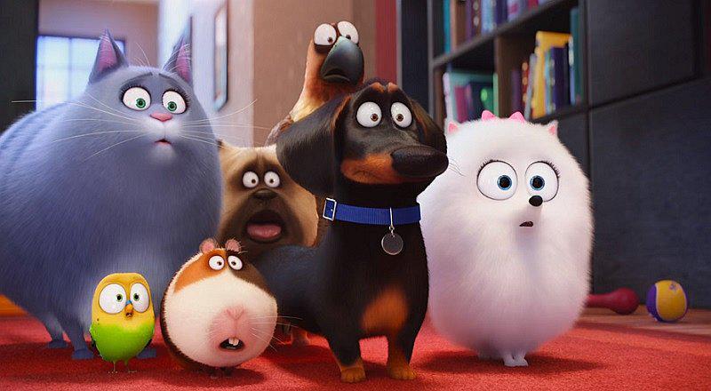 ​La vida secreta de tus mascotas: Película animada es líder de la taquilla