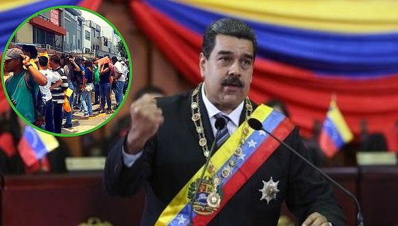 ​Maduro dice que venezolanos dejan su país con los bolsillos "llenos de dólares"